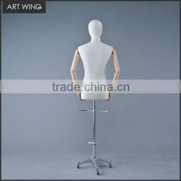 Fashion Shop Window Clothing Gold Dummies Manufacturers for Sale