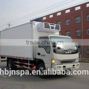 Hot-sale JAC 5tons Refrigerated Cold Room Van Truck photo-2