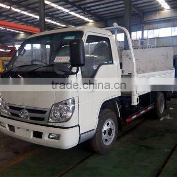 Export to MALDIVES Small Cargo Truck With Hydraulic Tail Lifting