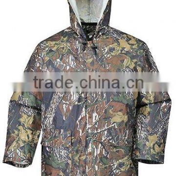 Polyester /PVC Rainsuit