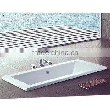 SUNZOOM UPC/cUPC certified free sex massage bath tub, rectangular hot spa tub, plastic tub for adult