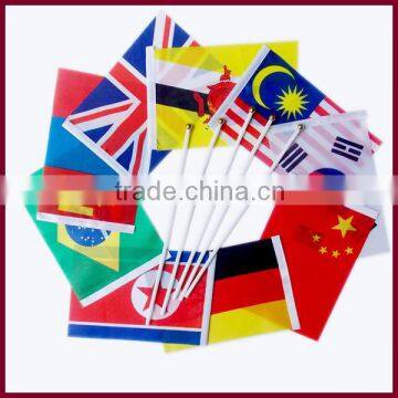 14*21cm Korea Flag,durable Table Flag With Base,country Flag in Small Size photo-4
