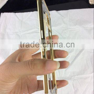 24 k gold plated middle plate housing for samsung s6 replacement