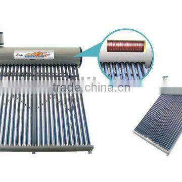 Copper coil solar system--copper coil solar water heater