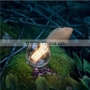 E27 & E26 Energy Saving Wood Pendant Lamp Cord Cord photo-5