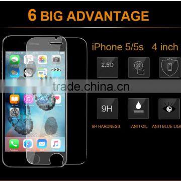 mobile phone accessories explosion-proof tempered glass screen protector with high quality