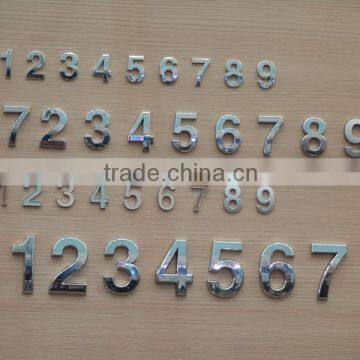 3d Diversiform Metal Steel Numbers Sign photo-3