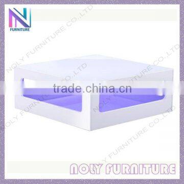 china whole coffee table with LED design for sale