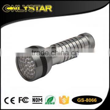 Onlystar GS-8066 factory 3*AAA dry battery uv flashlight for pet urine detector led uv nail lamp