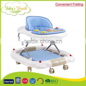 BW-05B convenient folding travel system eight wheel design baby baby walker seat cover