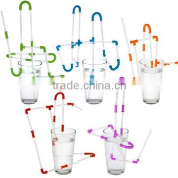 2015 hot sale DIY crazy straw