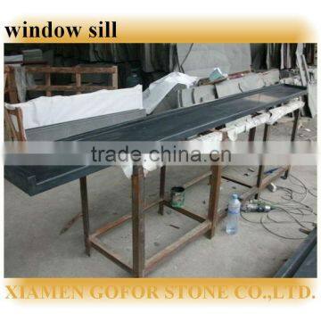 Blue limestone window sill