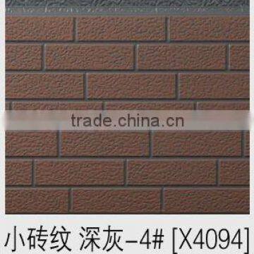 decorative insulated exterior wall siding panel/foam filled wall panels/facade panel