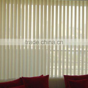 Alibaba china blackout stripe curtain fabric motorized vertical blind