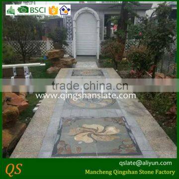 outside cecorative flower design exterior wall picture tiles