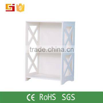 Children Bedroom Furniture White Wpc Material Medium Size Book Shelf photo-2