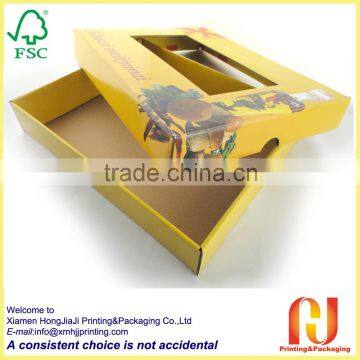 customized paper box with window