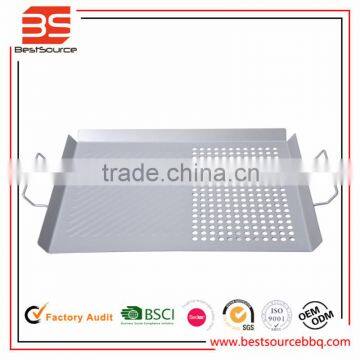 Top Grade Two Sides High Quality BBQ Pan For Camping BBQ Time