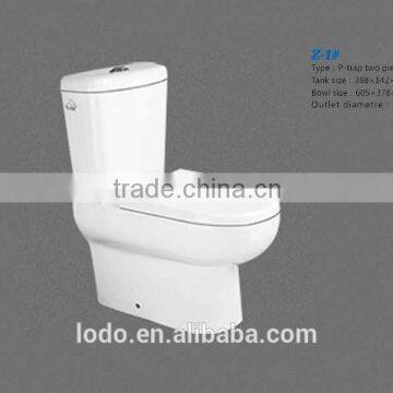 Two piece toilet for Bathroom