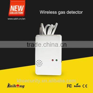 Wireless gas detector(high reliable dual sensor)