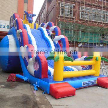 Cheap Giant Inflatable Dragon Slide for Kids photo-2