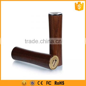 Corporate Gifts Wooden Power Bank 1800mAh Round Power Bank