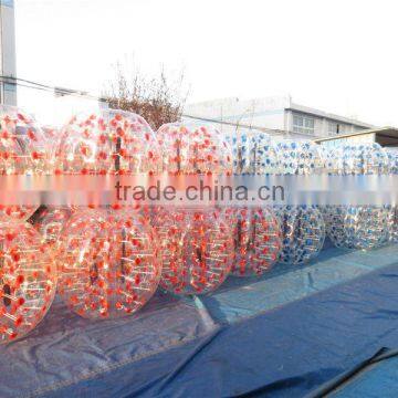 Cheap human inflatable bumper bubble ball