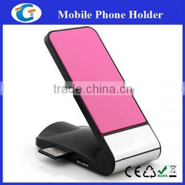 Customized corporate gift card reader mobile phone holder with usb hub