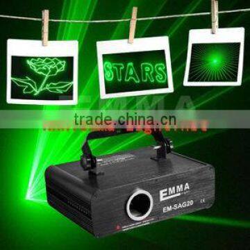 300mW Green Mini Animation Laser disco lighting with ILDA(25CHANNELS)