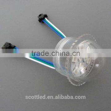 35mm 12v Round Shape Blue Color Led Pixel Light,9leds Led Pixel Light Supplier's Choice photo-3