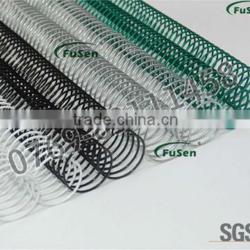 Metal spiral with various color and size for office supplier