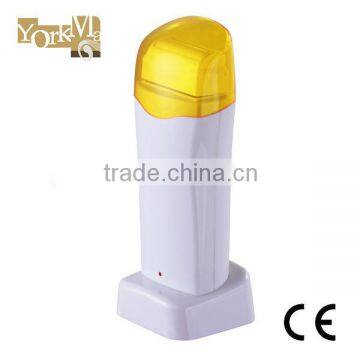 Fast melting single roller depilatory wax heater