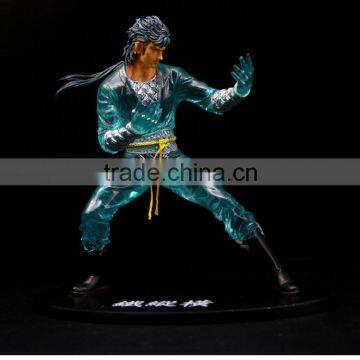 Customized Resin Kungfu Superman Action Figure For Decoration