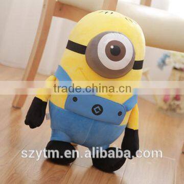 40cm cartoon minion plush toys / cartoon soft stuffed Despicable me minion plush