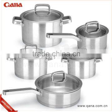 High quality impact bonding bottom stainless steel cookware                        
                                                                                Supplier's Choice