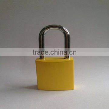 safety aluminium lockout clamp powder coated aluminum safety padlock