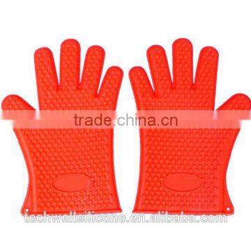 High quality Heat Resist Silicone BBQ Grill glove