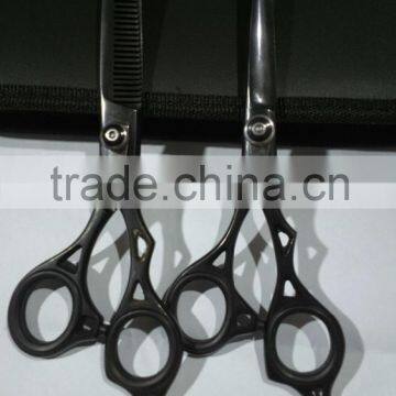 Black barber Scissors Set