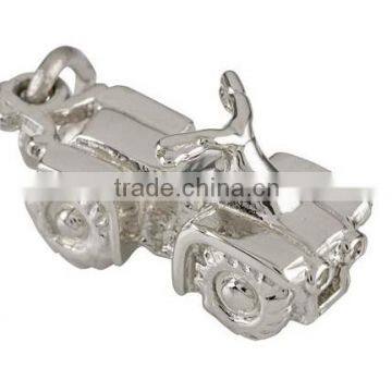 3D all terrain vehicle charms and pendants zinc alloy charms