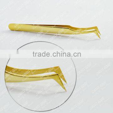 Volume Gold Plated Eyelash Extension Tweezer