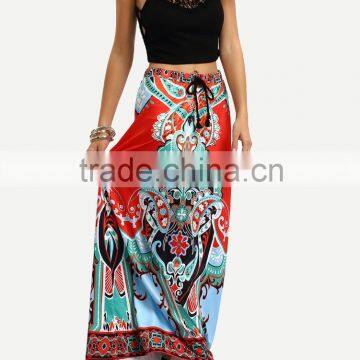 2016 Casual Skirt for Women, Long Casual Muslim Skirt photo-2