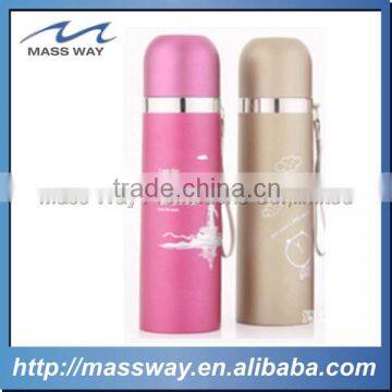 Custom food grade kids student aluminum vacuum cup
