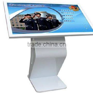 China factory 42 inch single kiosk wifi standing kiosk IR touch screen AD player LCD screen indoor display shopping mall kiosk