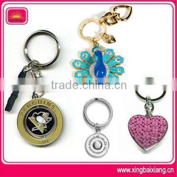 Custom Design Metal Keychain With Enamel Logos