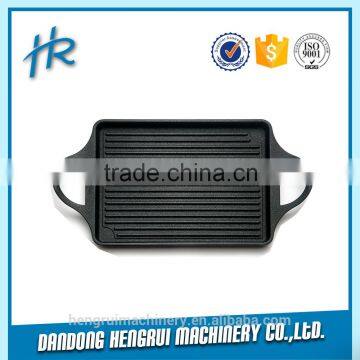 Cast Iron Grill Pan,Cast Iron Grill Plate,Cast Iron Reversible Grill Plate