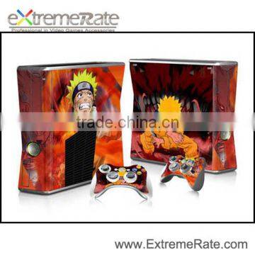 For Xbox 360 Slim Console Controller Vinyl Sticker + 2 New Controller Skin