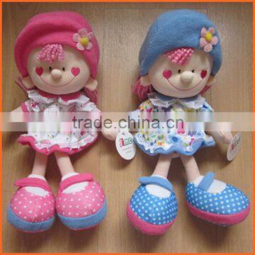 35cm Custom Stuffed Rag Doll for Girl