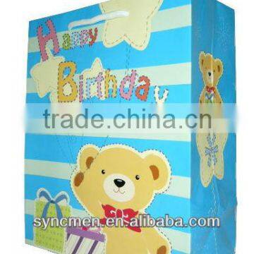 Colorful and Popular Christmas Paper Shopping Gift Bag photo-3