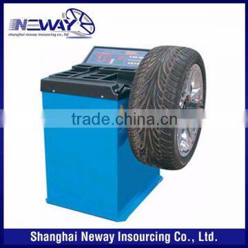 CE certified entry level manual wheel balancer for sale