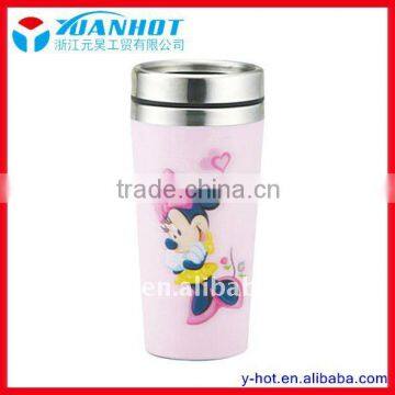 Double Wall Plastic Cup& Stainless Steel Inner